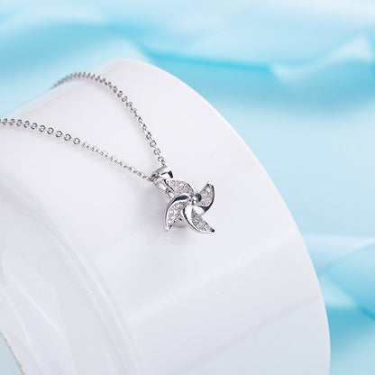 Sterling Silver Windmill Necklace